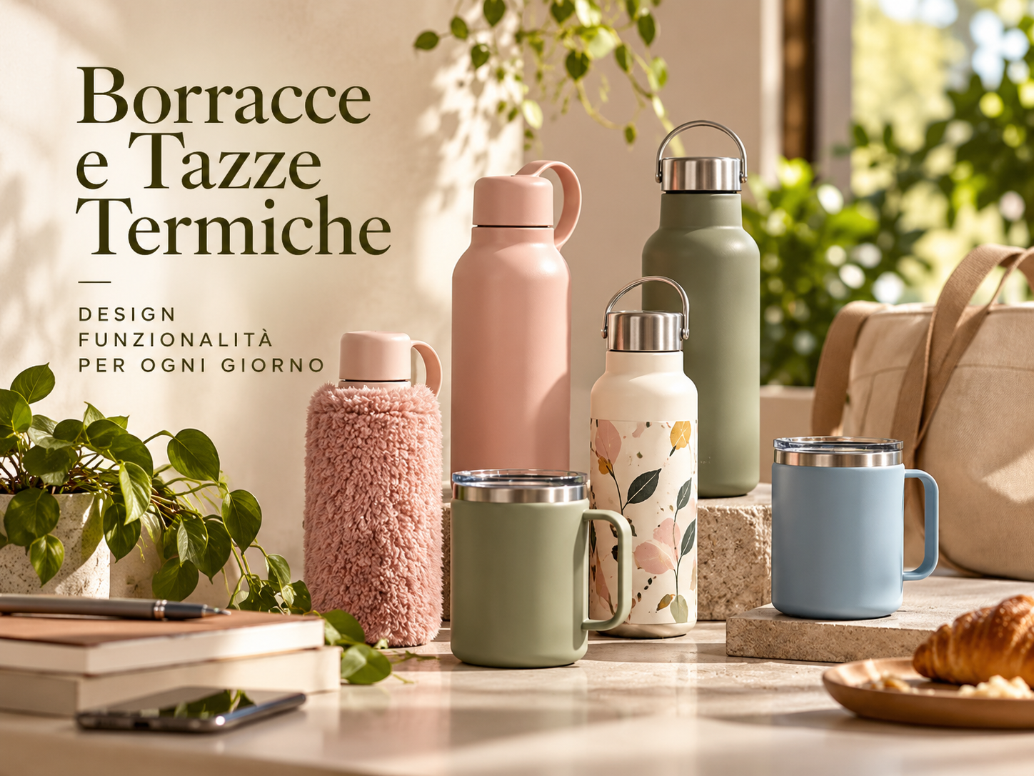 Borracce e tazze termiche di design per casa, lavoro e tempo libero