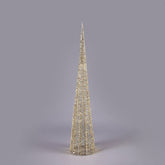 EDG Enzo De Gasperi Albero Cono Led Stripes 2400 MicroLed H210 D40 Oro - 6300021A010
