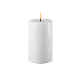 Candela a Led Real indoor Bianca D7,5 X H12,5 | Candele a Led effetto reale - 0005