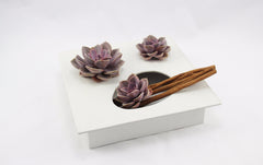 Ciotola Ikebana grande: ciotole ceramica design D&M - AAR4906WH