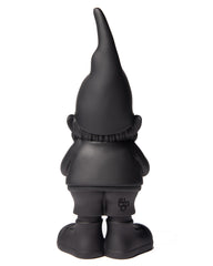 Nano Lover Black H29 cm – Gnomo Decorativo con Cuore Oro