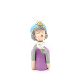 Scultura Mezzo Busto Donna con Tazzina di Caffè - YCY-Z018