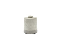 Vaso grigio monofiore Tiny H9: vasi in ceramica D&M - AAR5471LGI