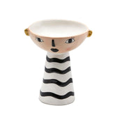 Vaso Faccia zig zag H19 D15 - 015495