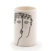Vaso Faccia stilizzato H17 - 017201