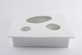 Ciotola Ikebana grande: ciotole ceramica design D&M - AAR4906WH