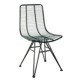 Sedia in metallo Wire : Sedie di design in metallo - 673575