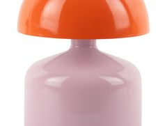 Lampada da Tavolo Funky Impetu Rosa Chiaro e Arancio H15 D10 CM | Lampade Colorate di Design - LM2259LP