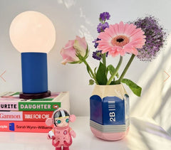 Vaso Matita HB Blu in Ceramica – Pencil Vase - Bitten Design