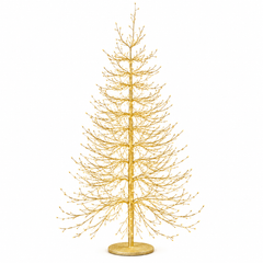 Albero LED Faggio Luminoso Oro H 150 cm EDG Enzo De Gasperi con 1440 MicroLED luce calda