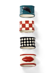 Anelli Porta Tovaglioli Assortiti/4 MIX Les Objets Mouleversants – Wouters & Hendrix per Serax