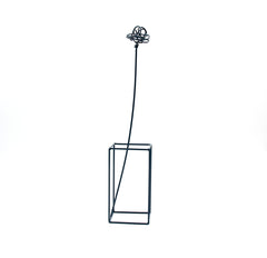 Ciuriddu Alto Blu : Fiore in metallo design Antonino Sciortino - B7217113-blu