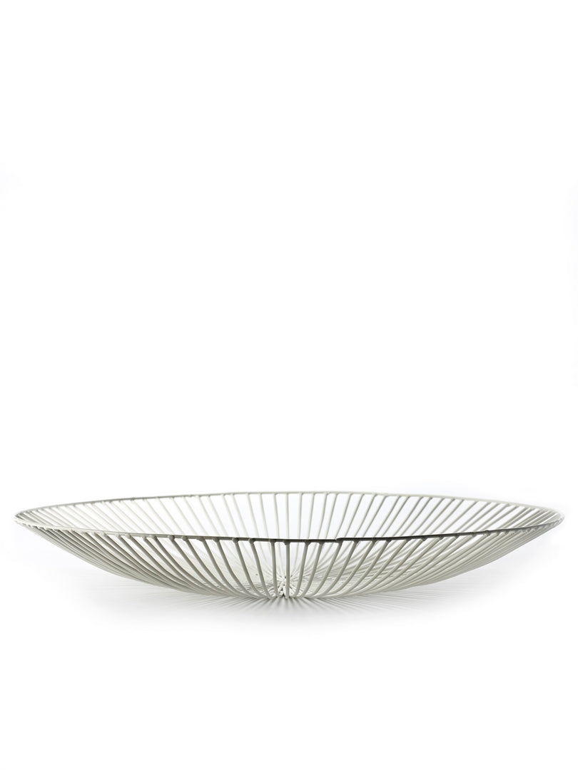 Centrotavola Sciortino design metallo D50xH7: cestino portafrutta Serax - B7212505
