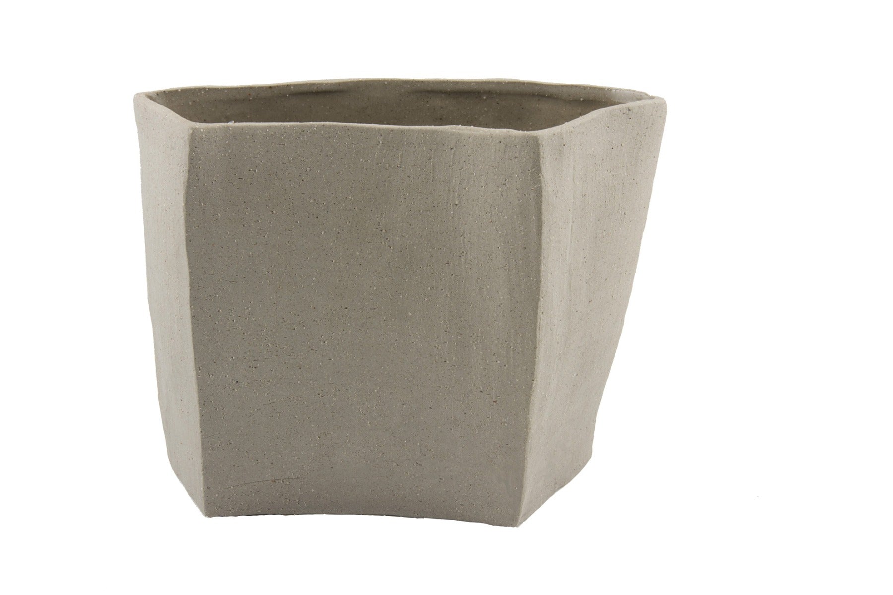 Vaso tortora ceramica H31: vasi design D&amp;M - AAR5461LGI