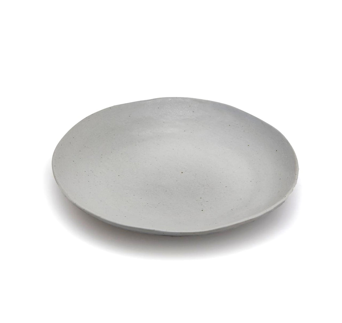 FENG - Piatto piano in ceramica gres grigio D22 - 015575,91