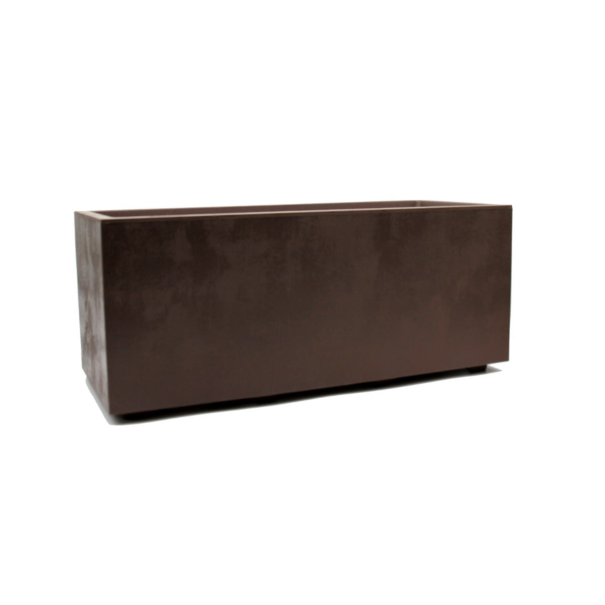 Fioriera Millennium Cassa CM79 Marrone | Vasi rettangolari per esterno in plastica - cassa-millennium-79-marrone