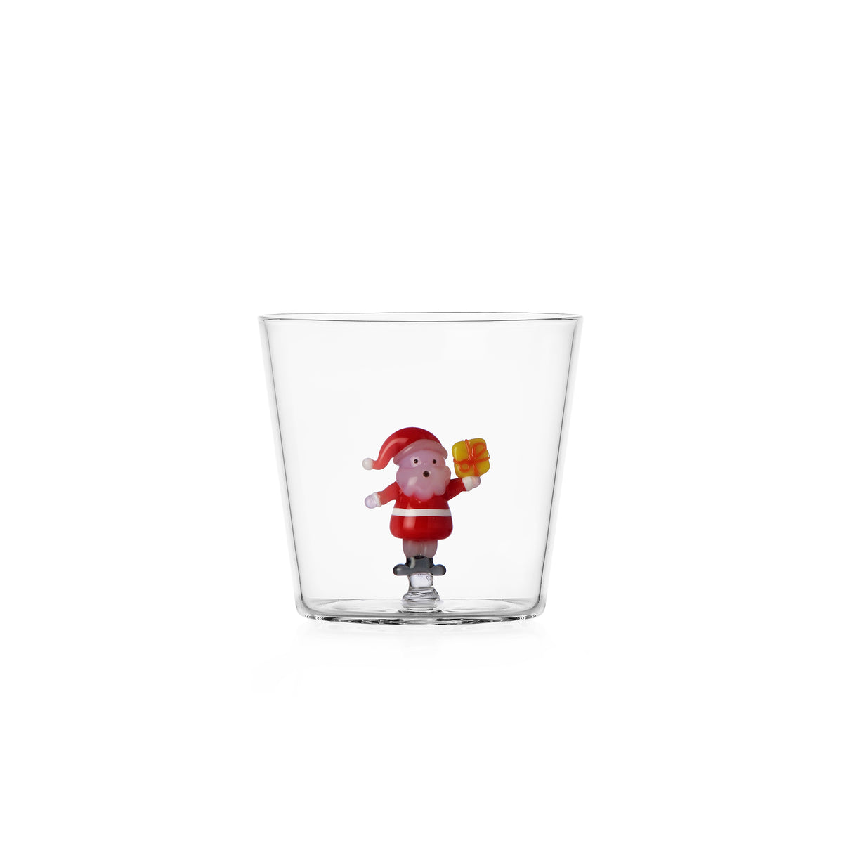 Christmas Tales Tumbler Babbo Natale con Pacco Giallo Ichendorf Milano 