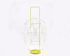 Lanterna Espace Yellow: lanterne grandi in metallo Pomax - 30627-YEL