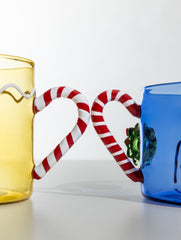 Mug Sweet & Candy dettaglio manico a bastoncino di zucchero Ichendorf Milano