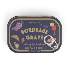 Paddy Wax Candela Profumata - Collezione Bistrot – Bordeaux Grape
