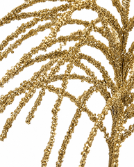 Ramo Artificiale Spiga Glitter Oro EDG Enzo De Gasperi H 60 cm dettaglio