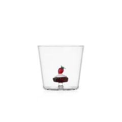 Bicchiere Tumbler Torta alla Fragola Collezione Patisserie - Ichendorf Milano