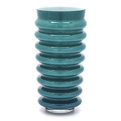 Vaso Dischi Svasato Turchese H30 D17,5 EDG Enzo DE Gasperi