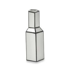 Vaso Carte Blanche H13,8 cm in Porcellana Bianco/Nero – Annebet Philips Per Serax