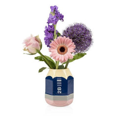 Vaso Matita HB Blu in Ceramica – Pencil Vase - Bitten Design