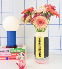 Vaso Matita HB Giallo in Ceramica – Pencil Vase - Bitten Design