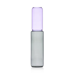 Vaso Revolve H42 Viola - Smoke | Vasi in vetro Ichendorf - 09366100