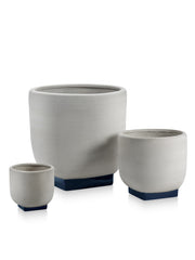 Vaso Design Rosamar 01 Grigio/Blu Kris Van Assche Serax - Gres e Cemento