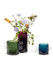 Vaso Wind &amp; Fire Dark Green H18 - B0820111